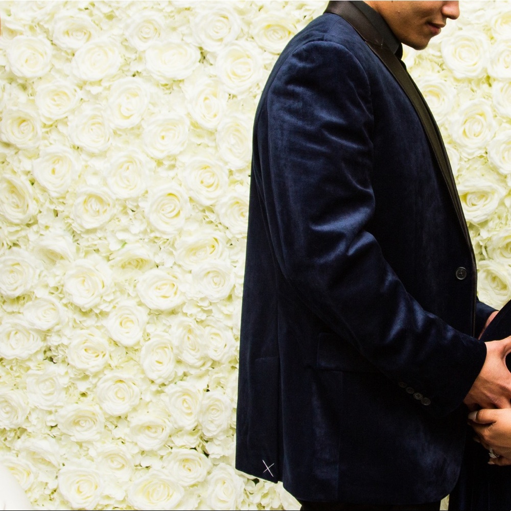 Men’s Velvet Blazer
